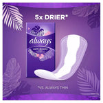 Always Anti-Bunch Xtra Protection Daily Liners, Long, Unscented (200 ct.)