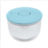 KitchenAid Salad Spinner With Removable Colander And One Handed Pump Mechanism, Serving Bowl Capacity : 6.96L (7.37 qt), Basket Capacity : 5.78L (6.11 qt) - Blue