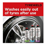 Holts Tyreweld Puncture Sealant Emergency Tyre Repair(Holts Large Tyre Above 17", 500ml Pack Of 2)