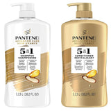 Pantene Advanced Care Shampoo And Conditioner 5 In 1 Moisture, Strength, Smoothness, Pro-Vitamin B5 Complex - 1.13L