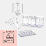 Cuisinart ICE48U Soft Serve Ice Cream Machine – Easy Home Ice Cream Maker With Topping Dispenser, Fully Automatic