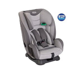 Graco FlexiGrow R129 Harness Booster (76-145cm - 15 Months to Approx. 12 Years). Harness mode from 15 months to approx. 4 Yrs (76-105cm), Highback mode from approx. 3.5 to 12 yrs(105-145cm), Quartz