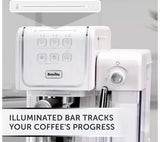 BREVILLE One-Touch CoffeeHouse II VCF147 Coffee Machine - White- clearance - Shoppers-kart.com
