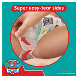 Pampers Paw Patrol Baby Dry Nappy Pants Size 4 180s