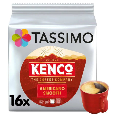 Tassimo Kenco Americano Smooth Coffee Pods 16 Discs