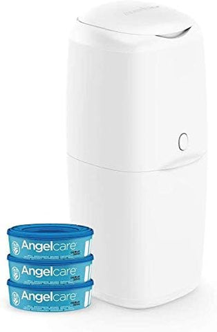 Angelcare Nappy Disposal System with 3 Pack Refill
