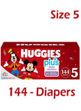 Huggies Little Movers Plus Diapers, Size 5 144-Count