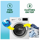 Fairy Non Bio Platinum Laundry Pods with Extra Stain Removal, Non-Bio Washing Capsules for Everyday Clothes Washing, Convenient Pre-Measured Laundry Detergent Pods