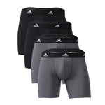 Adidas Men's Active Micro Flex Boxer Briefs, 4-pack