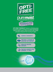 Opti-Free Puremoist Contact Lens Solution 2 x 414ml + 60ml + 2 Lens Cases