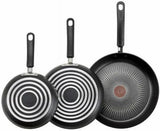 T-Fal 3 Piece Skillet Set, Fry Pan Cookware Set.