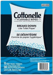 Cottonelle Flushable Wipes Pack Of 10 (560 Wipes)