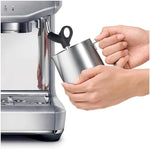 Sage The Barista Express Impress Bean to Cup Coffee Machine in Black Stainless Steel, SES876BST4GUK1