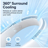 JisuLife Neck Fan- White