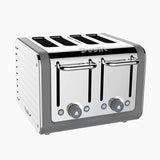 Dualit Architect 1.5L Kettle and 4 Slice Toaster Set Midnight Grey - Shoppers-kart.com