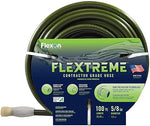 Garden Hose & Grade Lawn with Guard & Grip, Flexon Flextreme Contractor Grade Hose, length - 30.48m (100ft) 5/8 in, 1.6cm - diameter -Made in USA