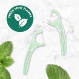 Plackers Micro Mint Dental Flossers Fresh Breath For Miles Of Smiles, Engineered Not To Stretch Shred Or Break