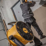 Dewalt DXF1645 40cm, 3 Speed Bench Top Fan - Low Energy Consumption & High Performance