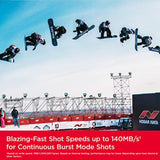 SanDisk 256GB Extreme PRO SDXC card + RescuePRO Deluxe, up to 200MB/s, UHS I, Class 10, U3, V30 SDSDXXD 256G GN4IN, Black-