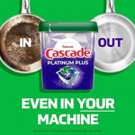 Cascade Platinum Plus Action Pacs Dishwasher Detergent Capsules, 81 Count