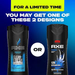 AXE Body Wash 12h Refreshing Scent Phoenix Crushed Mint & Rosemary Men's Body Was0h with 100% Plant-Based Moisturizers