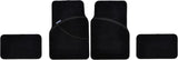 Michelin All Weather Rubber Mat Set – Black 4 Pieces