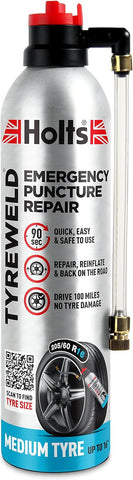 Holts Tyreweld Puncture Sealant Emergency Tyre Repair 500ml Pack Of 2