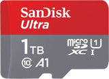 SanDisk 1TB Ultra UHS I MicroSD Card 150MB/s R, for Smartphones, - SDSQUAC-1T00-GN6M--- clearance