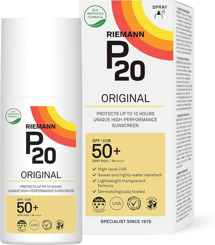 Riemann P20 Original SPF/UVB 50 Sunscreen Spray 200ml