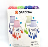 Gardena One Size Gardening Gloves, Latex Coating on a Polyester Lining - 12 Pairs - Shoppers-kart.com