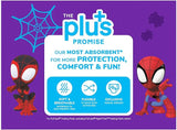 Huggies Pull-Ups Plus, 2T-3T (16-34 lbs. / 7-15Kg) Spider Man Themed 128 Count (For Boys)