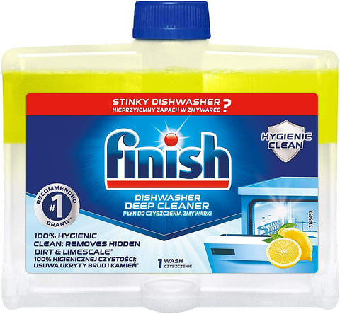 Finish Lemon Sparkle Dishwasher Cleaner 250ml