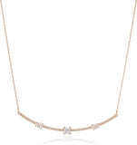 SWAROVSKI gray necklace - White #5290962