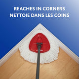 Vileda Easy Wring & Clean Spin Rotating Mop, Full Bucket set, Spin mop for cleaning floors, Set of 1 X mop, 1 X bucket and 2 X extra refills