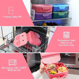 Lunch Box Bento style Bunny Shape Pink Color for Kids