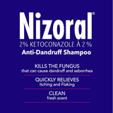 Nizoral Ketoconazole 2% Anti-Dandruff Shampoo - 400 ml - Shoppers-kart.com