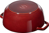 Staub Essential French Oven With Rooster Lid 24cm / 3.6 Qt