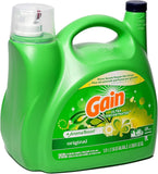 Gain Liquid Laundry Detergent, 5.91Ltr, 146 Wash Loads, Original AromaBoost Ultra Concentrated HE Liquid detergent