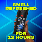 AXE Body Wash 12h Refreshing Scent Phoenix Crushed Mint & Rosemary Men's Body Was0h with 100% Plant-Based Moisturizers