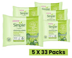 Simple Cleansing Facial Wipes