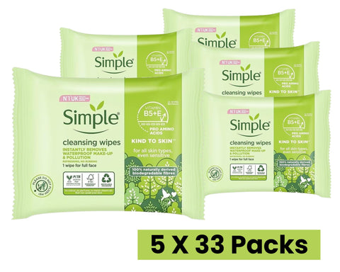 Simple Cleansing Facial Wipes