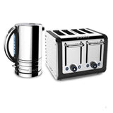 Dualit Architect Perfect Toast 4-Slot Kettle and Toaster Set, Matte Black - Shoppers-kart.com