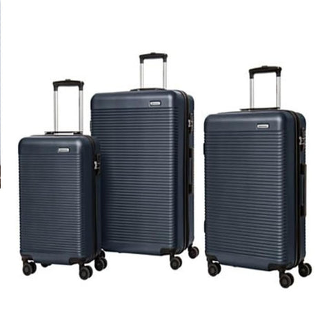 Samsonite EPIC Lite 3 Piece Hardside Expandable Spinner Luggage Set - Blue