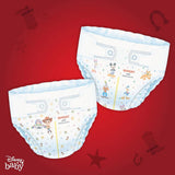 Huggies Little Movers Plus Baby Diapers Size 3 - (16-28lb - 7-13Kg - 204 Count), These Diapers Provide A Snug, Comfortable Fit That Moves With Your Baby