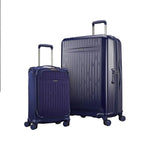 Samsonite Strive LTE Hardside Luggage 2 Piece Lightweight Spinner With TSA Lock - Irish Blue
