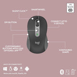 Logitech MK950 Signature Slim Wireless Keyboard and Mouse Combo – Multi-Device Bluetooth & Logi Bolt, Quiet Typing, Full-Size Keyboard, Windows & Mac Compatible