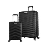 Samsonite Precision DLX 2-Piece Hard Side Expandable Spinner and Durable Travel Suitcase Set,