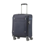 Samsonite RHAPSODY SUPERLIGHT Softside Carry-On Luggage – Ultra-Lightweight, Cabin Size - Navy Marine Color (39cm x 23cm x 55cm)