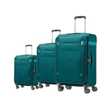 Samsonite RHAPSODY SUPERLIGHT 3-Piece Luggage Set | Lightweight, Durable & Stylish, Set For Effortless Travel  - Peacock Color