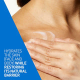 CeraVe Moisturizing Lotion for Normal to Dry Skin, Daily Face & Body Moisturizer with Hyaluronic Acid & 3 Essential Ceramides Lightweight, Fragrance-Free, Non-Comedogenic - 473ml